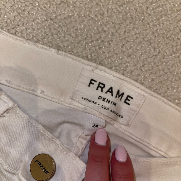 FRAME white jeans - Picture 4 of 5